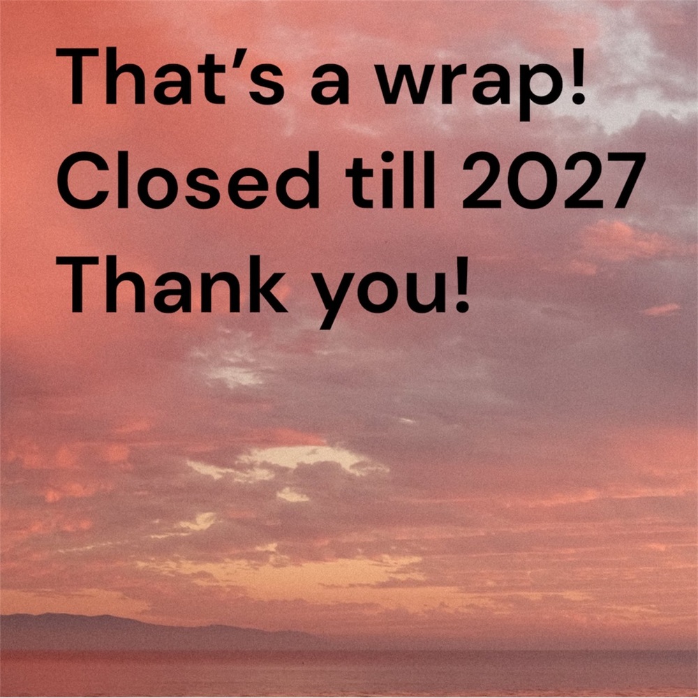 Closet closed till 2027